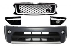 Støtfanger foran og frontgitter Montering All Black egnet for Rover Sport L320 (2009-2013) Autobiography Design
