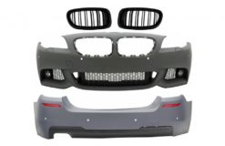 Fremre støtfanger og bakre støtfanger med sentrale gitter Nyre egnet for BMW 5-serie F10 (2011-2013) M-Technik Design