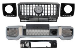 Støtfanger foran egnet for Mercedes G-Klasse W463 (1989-2012) med Grille G63 GT-R Panamericana Design