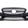 Frontstøtfanger og diffusor med lyddemperspisser Krom egnet for Mercedes C-klasse W205 S205 (2014-2018) C63 Look | Frontstøtfanger og diffusor med lyddemperspisser Krom egnet for Mercedes C-klasse W205 S205 (2014-2018) C63 Look |