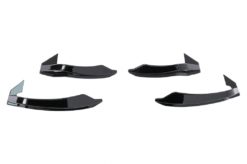 Alternative view of Støtfangerfinner foran egnet for Audi A5 F5 (2017-2019) for Quattro RS5 Design Piano Black