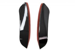 Alternative view of Støtfangerklaffer foran Sidefinner Flacs egnet for Mercedes A Class W177 V177 (04.2018-) A35 Design Black Edition