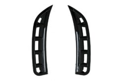 Alternative view of Støtfangerklaffer foran Sidefinner Flacs passende for Mercedes GLE W167 SUV GLE Coupé C167 Sport Line (2019-Up) Piano Black