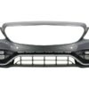 Støtfanger og gitter foran med diffuser og spisser egnet for Mercedes C-klasse W205 S205 AMG Sport Line (2014-2020) C63S Design |