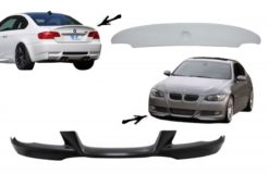 Frontstøtfangerleppe og bakre bagasjeromsspoilerlokk som passer for BMW 3-serie E92/E93 (2007-2009) Coupe Cabrio M-Tech Sport CLS Design