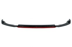 Alternative view of Front Bumper Lip Extension Spoiler egnet for VW Polo AW MK6 (2018-up) Glossy Black & Red