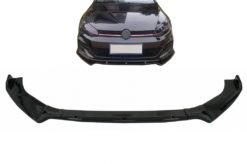Front Bumper Lip Extension Spoiler egnet for VW Golf 7 GTI 7.5 GTI & R (2013-2020) Piano Black