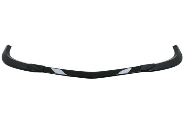 Front Bumper Lip passer for Mercedes C-Class W204 S204 C204 Sport Line Facelift (2011-2015) Piano Black |