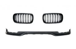 Støtfangerleppe foran med sentrale gitter passer for BMW X5 F15 (2014-2018) Aero Package M Performance Design