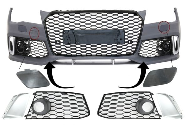 Frontstøtfangerdeler som passer for Audi A7 4G (2010-2018) RS7 Design |