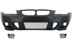Frontstøtfanger PDC 24mm med tåkelys egnet for BMW 5-serie E60 E61 (2003-2007) M-Technik Design