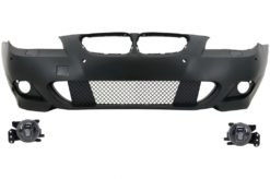 Frontstøtfanger PDC 24mm med tåkelys egnet for BMW 5-serie E60 E61 (2003-2007) M-Technik Design