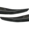 Frontstøtfanger Sidefinner klaffer egnet for VW Golf 8 Mk8 MQB GTI R-Line (2020-Up) Carbon Look |