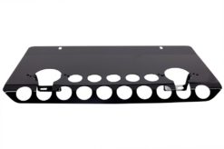 Forreste støtfanger skliplate Off-road-pakke under kjørebeskyttelse egnet for MERCEDES Benz G-klasse W463 (1989-2017) A-Design Shiny Black Edition