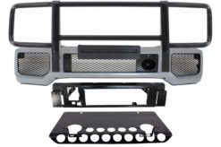 Frontfanger beskyttelsesplate sort kufanger - Mercedes G-klasse W463 1989-2017 A-Design
