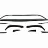 Frontstøtfanger splittere Finner Aero konverteringssett egnet for Mercedes CLA W117 Facelift (2016-2018) CLA45 Design Canards Piano Black | Frontstøtfanger splittere Finner Aero konverteringssett egnet for Mercedes CLA W117 Facelift (2016-2018) CLA45 Design Canards Piano Black |