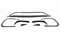 Alternative view of Frontstøtfanger splittere Finner Aero konverteringssett egnet for Mercedes CLA W117 Facelift (2016-2018) CLA45 Design Canards Piano Black
