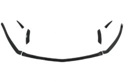 Alternative view of Forre støtfanger Splittere Finner Aero passende for Mercedes A Class W177 Hatchback V177 Sedan (2018-up) Piano Black