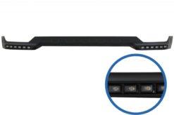 Alternative view of Front Bumper Spoiler LED DRL Extension og Øvre Spoiler Lip egnet for Mercedes G-Class W463 (1989-2017) Svart