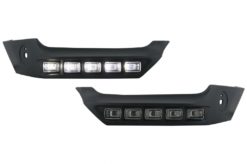 Front Bumper Spoiler LED DRL Extension egnet for Mercedes G-Class W463 (1989-up)
