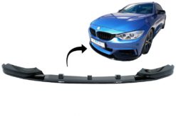 Frontstøtfanger Spoilerleppe egnet for BMW 4-serie F32 Coupe F33 Cabrio F36 Grand Coupe (2013-03.2019) M Design Piano Black