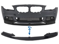 Frontstøtfanger Spoilerleppe egnet for BMW 5-serie F10 F11 Sedan Touring (2011-2017) M-Performance