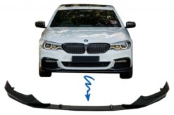 Frontstøtfanger Spoilerleppe egnet for BMW 5 Series G30 Limousine G31 Touring (2017-2019) M Sport Design Piano Black