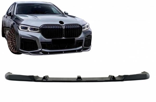 Frontstøtfanger Spoilerleppe egnet for BMW 7 Series G11 G12 LCI M Sport (02.2019-up) Piano Black