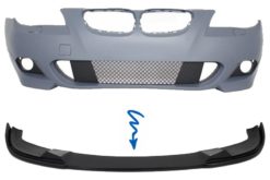 Spoiler til frontfanger for BMW 5 Series E60/E61 M-Technik (2004-2011) HM Style