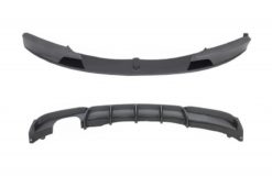 Front støtfanger Spoiler Splitter med bakre diffuser egnet for BMW 3-serie F30 F31 (2011-up) M-Performance Design Carbon Film Coating