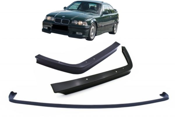 Frontstøtfanger Spoilere Splittere Klaffer passende for BMW 3 Series E36 (1992-1998) M3 GT Design |