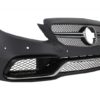 Støtfanger foran passer for Mercedes C-Klasse C205 A205 Coupe Cabriolet (2014-2019) med bakre støtfanger Valance Diffuser C63S Design All Black | Støtfanger foran passer for Mercedes C-Klasse C205 A205 Coupe Cabriolet (2014-2019) med bakre støtfanger Valance Diffuser C63S Design All Black |