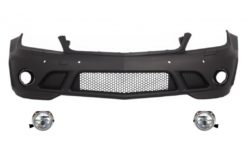 Støtfanger foran passer for Mercedes C-Klasse W204 (2007-2012) C63 Design Med PDC og tåkelys