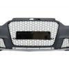 Støtfanger foran egnet for Audi A3 8V (2012-2015) med bakre støtfanger luftdiffuser og eksosspisser Hatchback Sportback RS3 Design |