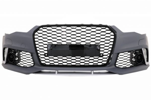 Støtfanger foran passer for Audi A6 C7 4G Facelift (2015-2018) RS6 Design With Grille |