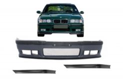 Støtfanger foran egnet for BMW 3 Series E36 (1992-1998) med Spoiler Splitters Flaps M3 Design