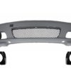 Støtfanger foran passer for BMW 3-serie E46 Coupe Cabrio (1999-2007) M-tech M-technik M-Sport II Design med gule tåkelys |