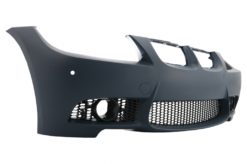 Alternative view of Frontstøtfanger egnet for BMW 3-serie E90 Sedan E91 Touring (2004-2008) Non LCI M3 Design med tåkelys Smoke