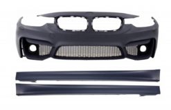 Støtfanger foran passer for BMW 3-serie F30 F31 (2011-2019) med sideskjørt M3 Design