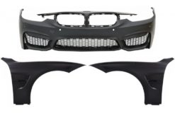 Støtfanger foran egnet for BMW 3 Series F30 F31 Non LCI & LCI (2011-2018) med frontskjermer M3 Sport EVO Design