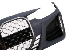 Alternative view of Støtfanger foran egnet for BMW 3-serie F30 F31 Non LCI & LCI (2011-2018) Konvertering til G80 M3 Design Chrome Grille