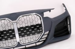 Alternative view of Støtfanger foran passer for BMW 4-serie F32 F33 F36 (2013-2017) Coupe Cabriolet Gran Coupe M4 Design Chrome Grille