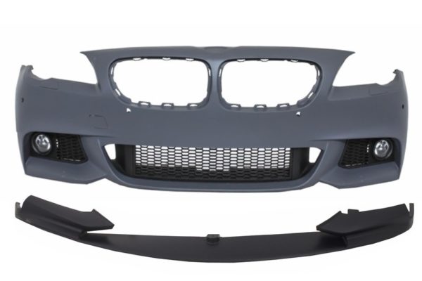 Støtfanger foran egnet for BMW 5 Series F10 F11 (2011-2014) Med Extension Lip M-Performance Design |