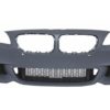 Støtfanger foran egnet for BMW 5-serie F10 F11 (2011-2014) M-Technik Design med nyregitter Double Stripe M Design Piano Black |