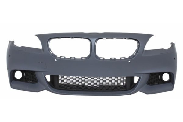 Støtfanger foran passer for BMW 5-serie F10 F11 (2011-2014) M-Technik Design uten tåkelys |