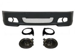 Støtfanger foran passer for BMW E46 Sedan/Touring (1998-2004) M-Technik M-Tech M-Sport modell med røyktåkelys