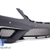Støtfanger foran egnet for Mercedes S-klasse W222 (2013-06.2017) S63 Design med sentralgitter krom |