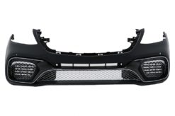 Støtfanger foran passer for Mercedes S-Klasse W222 Facelift (2017-2020) S65 Design