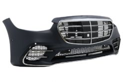 Alternative view of Støtfanger foran egnet for Mercedes S-Klasse W223 Limousine (2020-up) Sport Line Design