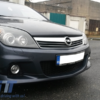 Støtfanger foran egnet for Opel Astra H (2004-2009) OPC Design med tåkelys |
